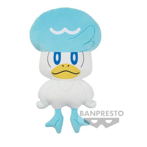 Pokemon - Quaxly Paldea Starters Pillow Plush 37cm (BANPRESTO)