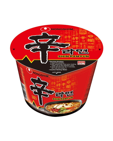 NongShim Noodles - Shin Big Bowl (114g) Instant Noodles