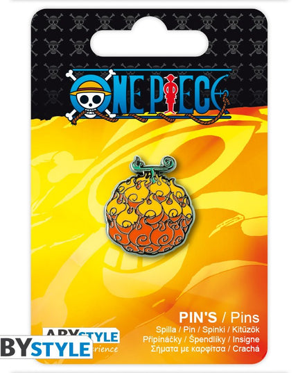 One Piece - Devil Fruit - Flame Flame Fruit Pin Badge (ABYPIN035)