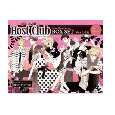 Ouran High School Host Club Complete Box Set - Volumes 1-18 Manga Books