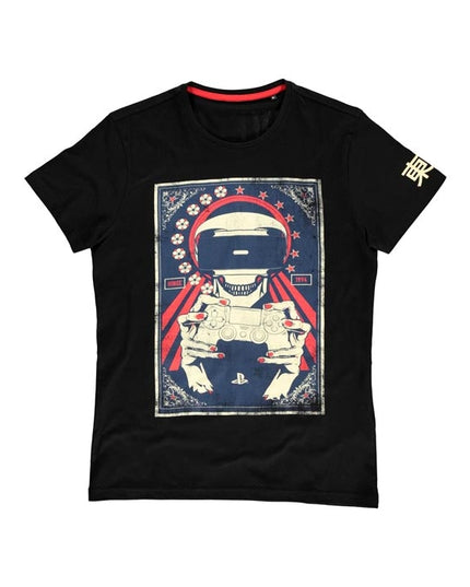 Playstation VR Skull Men's T-shirt TokyoToys.com