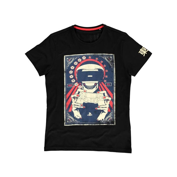 Playstation VR Skull Men's T-shirt TokyoToys.com