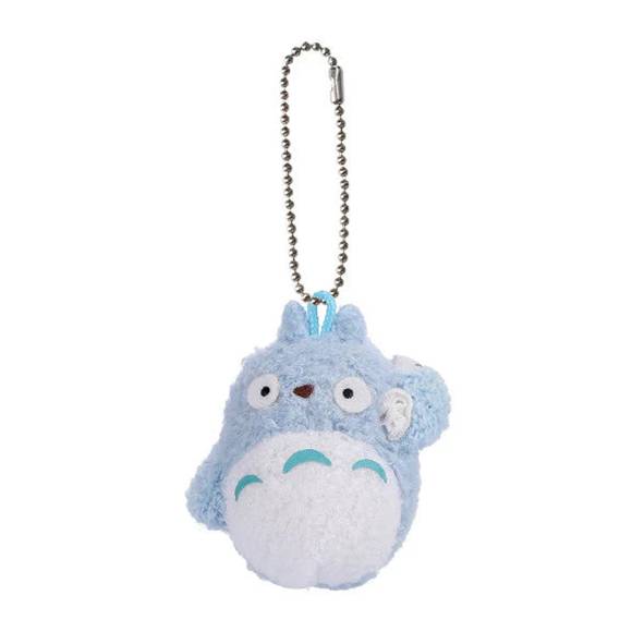 My Neighbor Totoro - Blue Totoro with Bag Plush Keychain 5cm (STUDIO GHIBLI)