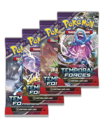 RELEASE 22nd MAR 2024: Pokemon TCG - Scarlet and Violet 5 Temporal Forces - Booster Pack