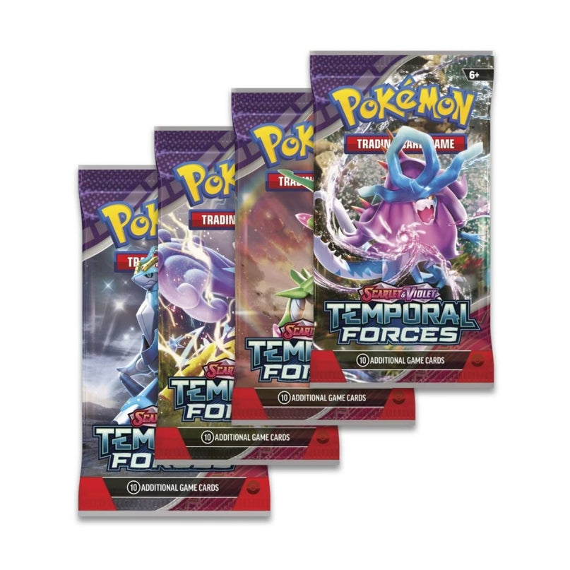 RELEASE 22nd MAR 2024: Pokemon TCG - Scarlet and Violet 5 Temporal Forces - Booster Pack