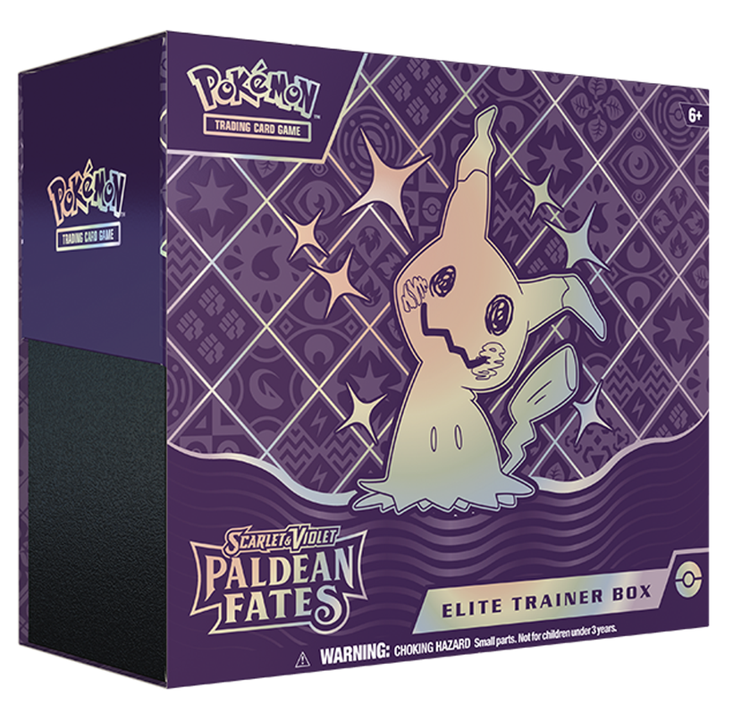 Pokemon TCG - Scarlet & Violet 4.5 Paldean Fates Elite Trainer Box
