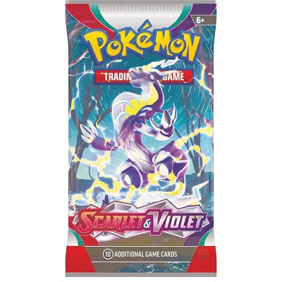 RELEASE 31ST MAR 2023 : Pokemon TCG Scarlet and Violet Booster Pack