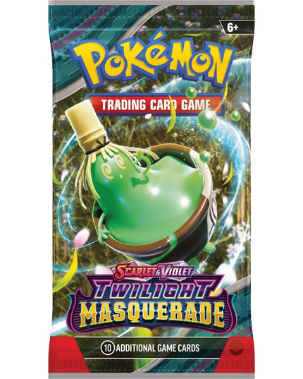 RELEASE 24th MAY 24: Pokemon TCG: Scarlet & Violet 6 - Twilight Masquerade Booster Pack - PREORDER