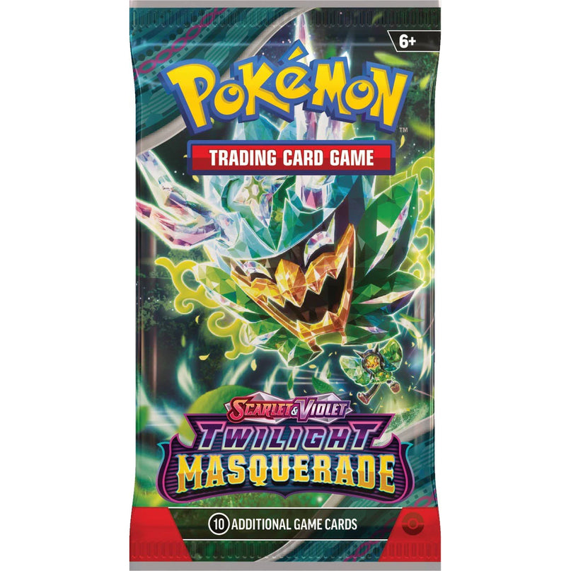 RELEASE 24th MAY 24: Pokemon TCG: Scarlet & Violet 6 - Twilight Masquerade Booster Pack - PREORDER