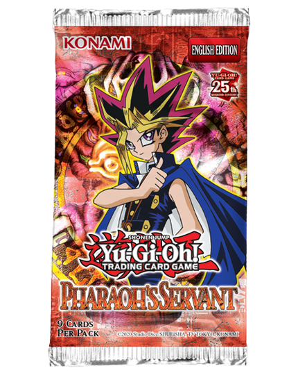 Yu-Gi-Oh! TCG - Pharaoh's Servant Single Booster Pack (9 Cards)