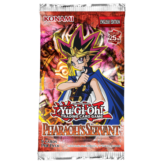 Yu-Gi-Oh! TCG - Pharaoh's Servant Single Booster Pack (9 Cards)