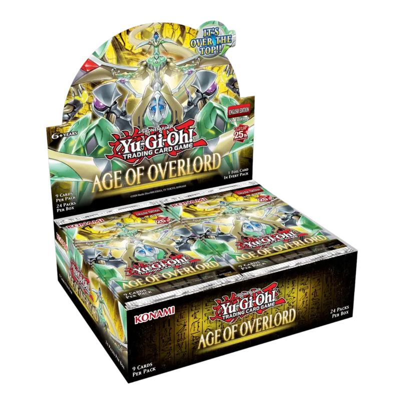 Yu-Gi-Oh! TCG - Age Of Overlord Booster Box (24 Packs)