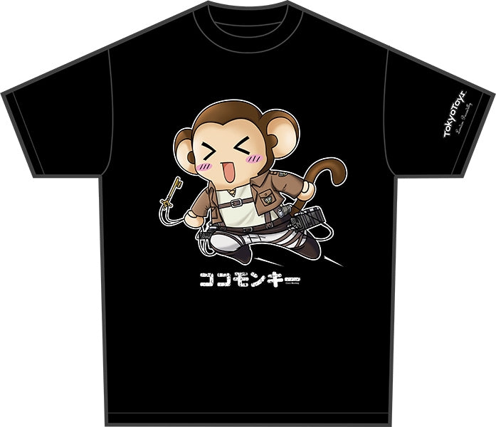 TokyoToys Exclusive Fashion - 'Scout Coco' T-Shirt (Attack on Titan Cosplay Coco Monkey)