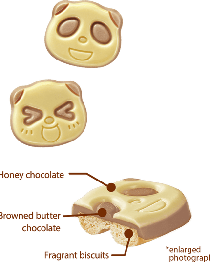 SakuSaku Panda Biscuits - Honey & Browned Butter Falvour (KABAYA)