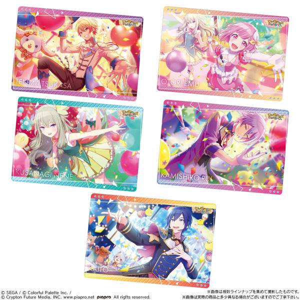 Vocaloid - Hatsune Miku Project Sekai Vol 2 Colorful Stage!Chocolate Wafer and Collectors Card (BANDAI)