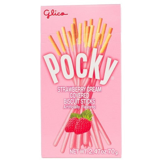 Pocky Strawberry Flavour - TokyoToys.com