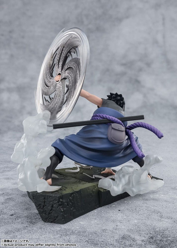 Naruto Shippuden - Sasuke Uchiha -The Light & Dark of the Mangekyo Sharingan- FiguartsZERO Extra Battle PVC Statue 20 cm (TAMASHII NATION) PREORDER JULY