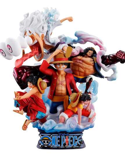 One Piece - Logbox Re Birth Luffy Special Vol. 02 Petitrama DX PVC Mini Statue 15 cm (MEGAHOUSE) PREORDER JULY