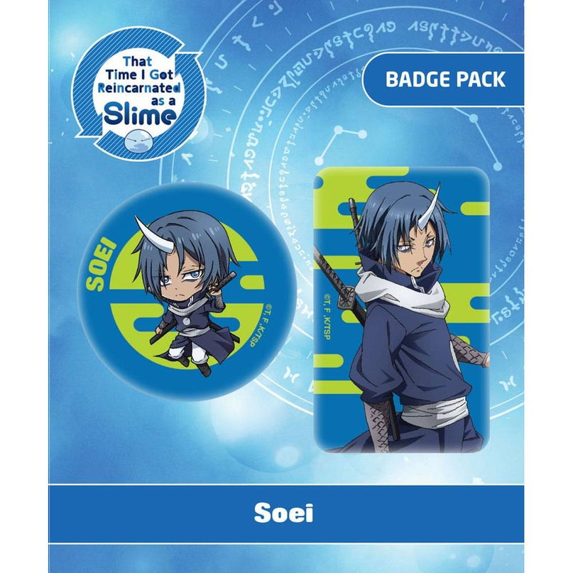 That Time I Got Reincarnated as a Slime - Soei  Pin Badges 2-Pack (POP BUDDIES)