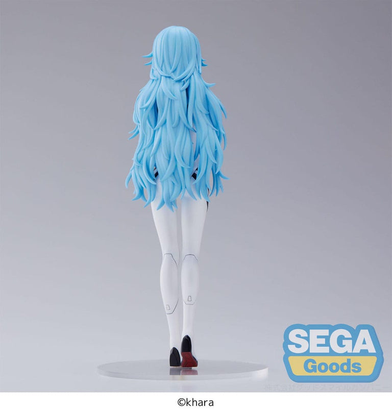 Evangelion: 3.0+1.0 Thrice Upon a Time - Rei Ayanami Long Hair Ver. SPM PVC Statue 21 cm (SEGA) PREORDER END MAY