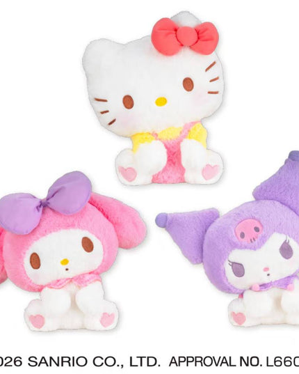 Sanrio Characters Fluffy Sitting Plush BIG Type 1 (EIKOH)