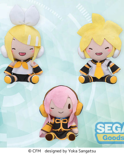 Hatsune Miku Series - Kagamine Rin, Kagamine Len & Megurine Luka Plush 16cm (EX) (SEGA) PREORDER FEB