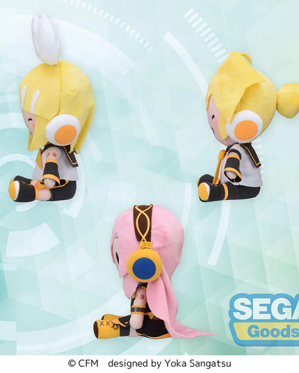 Hatsune Miku Series - Kagamine Rin, Kagamine Len & Megurine Luka Plush 16cm (EX) (SEGA)