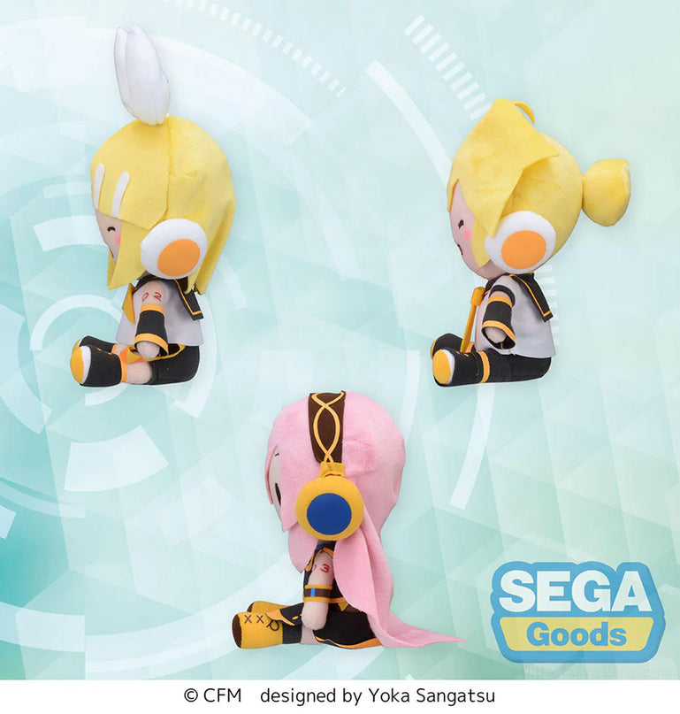 Hatsune Miku Series - Kagamine Rin, Kagamine Len & Megurine Luka Plush 16cm (EX) (SEGA)