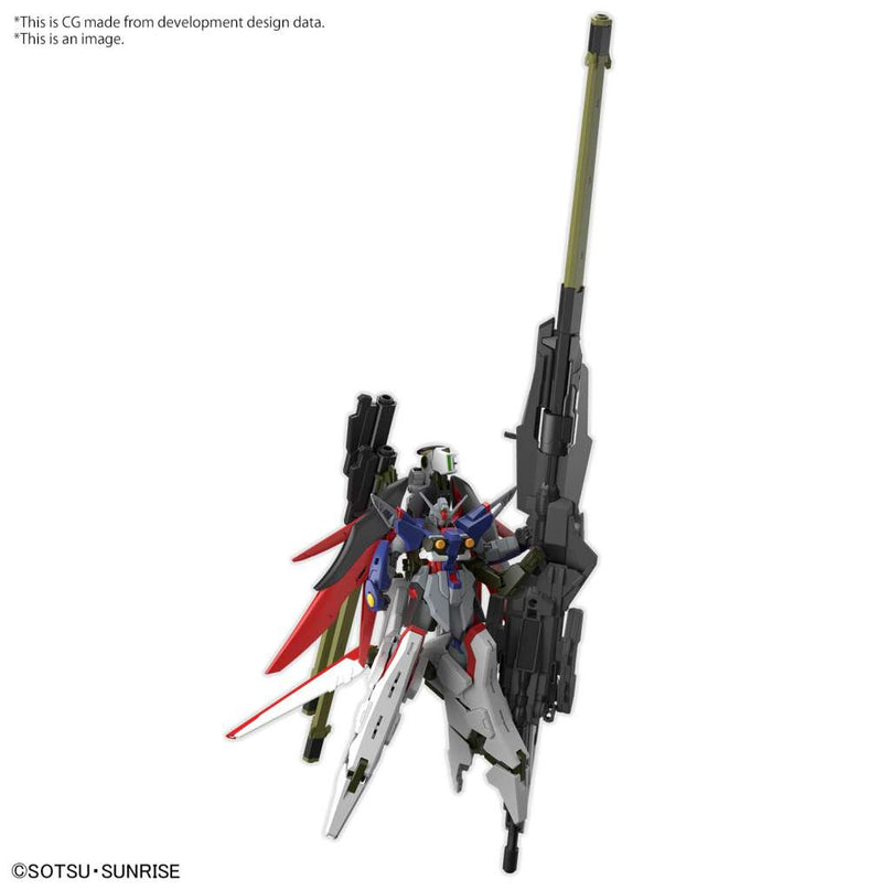 HG 1/144 Destiny Gundam Spec II & Zeus Silhouette Gundam Model Kit (BANDAI)