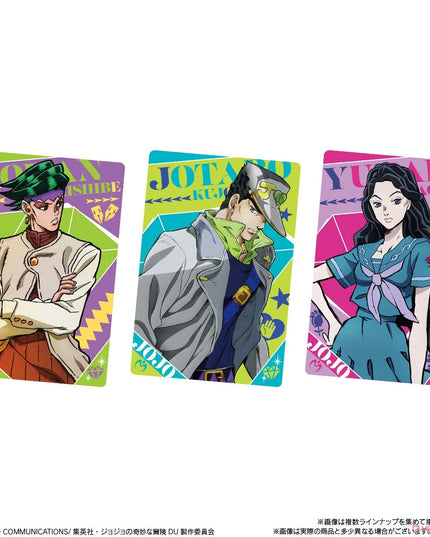 Jojo's Bizarre Adventure - Diamond Is Unbreakable Vanilla Wafer & Collectors Card (BANDAI)