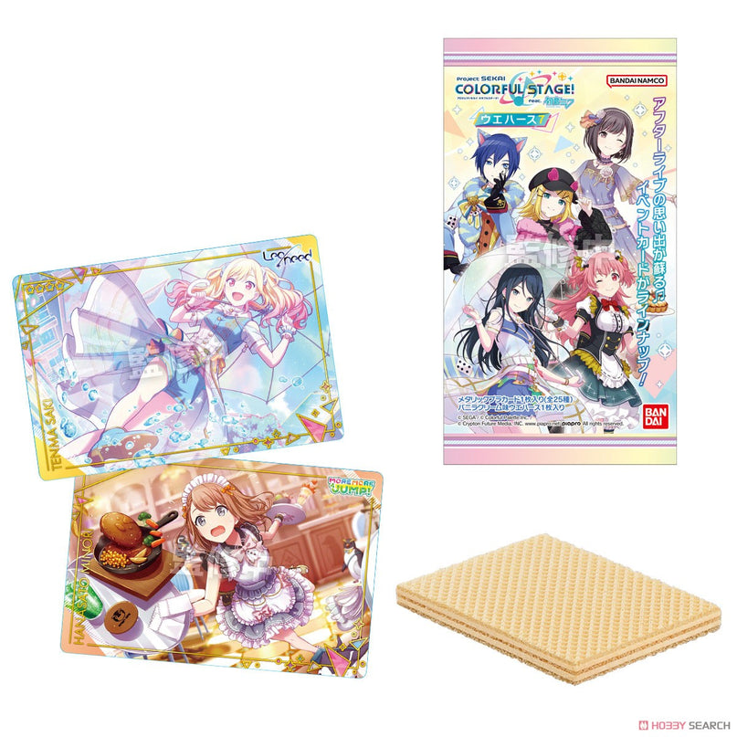 Vocaloid: Project Sekai - Colorful Stage Feat. Hatsune Miku Vol 7. Milk Vanilla Wafer and Collectors Card (BANDAI)
