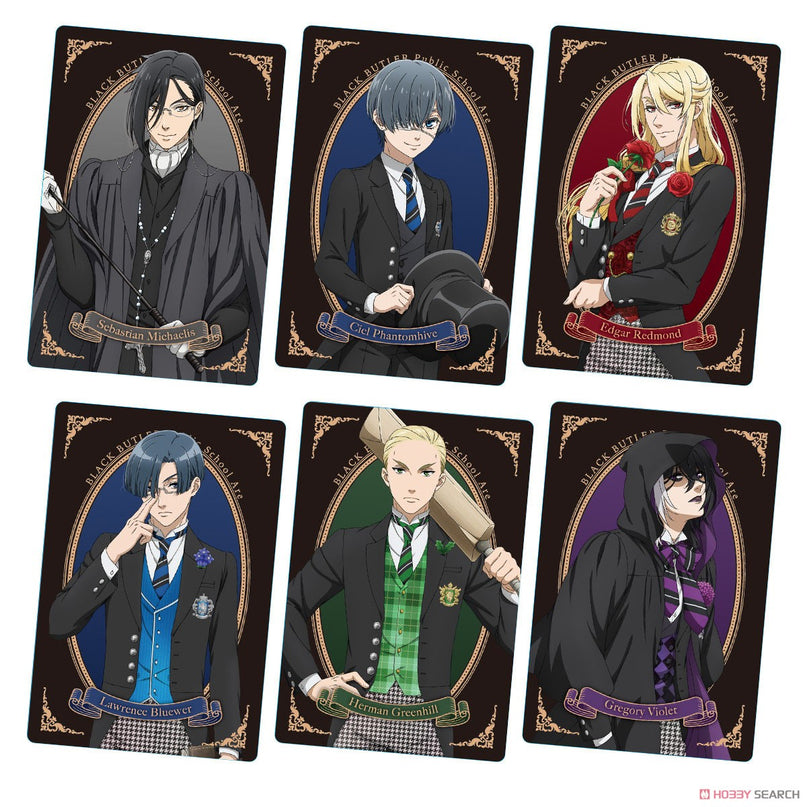 Black Butler - Public School Arc Chocolate Wafer and Card (BANDAI)