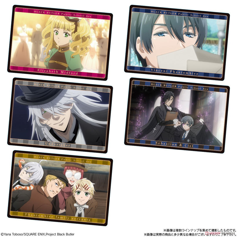 Black Butler - Public School Arc Chocolate Wafer and Card (BANDAI)