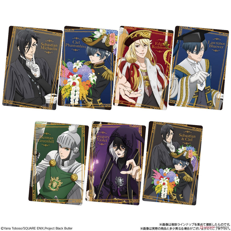 Black Butler - Public School Arc Chocolate Wafer and Card (BANDAI)