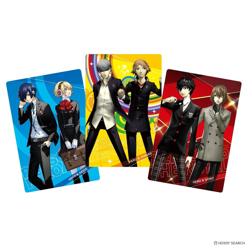 Persona P3R, P4G & P5R Caramel Wafers & Collectors Card Vol 2 (BANDAI)