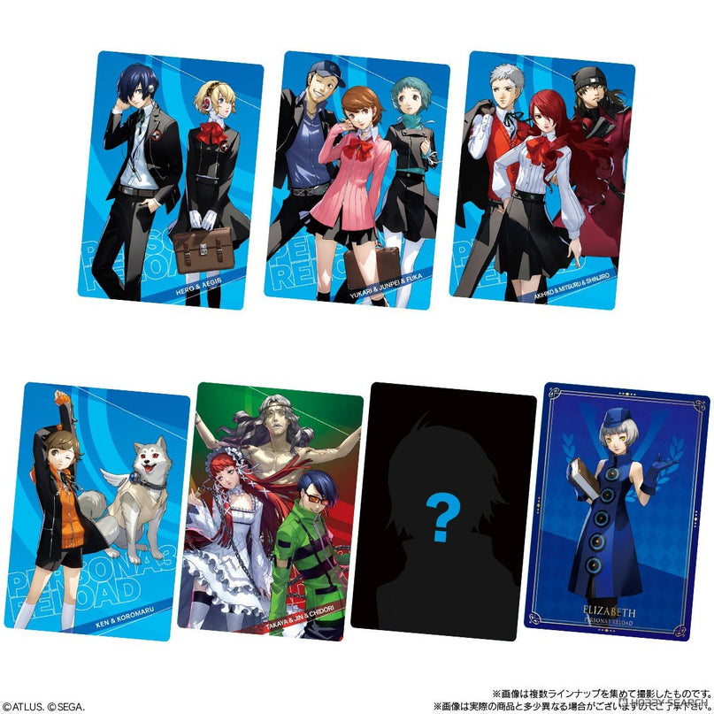 Persona P3R, P4G & P5R Caramel Wafers & Collectors Card Vol 2 (BANDAI)