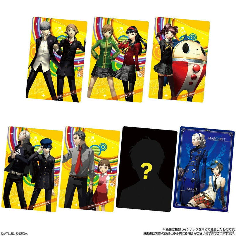 Persona P3R, P4G & P5R Caramel Wafers & Collectors Card Vol 2 (BANDAI)