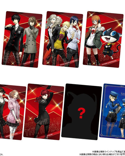 Persona P3R, P4G & P5R Caramel Wafers & Collectors Card Vol 2 (BANDAI)