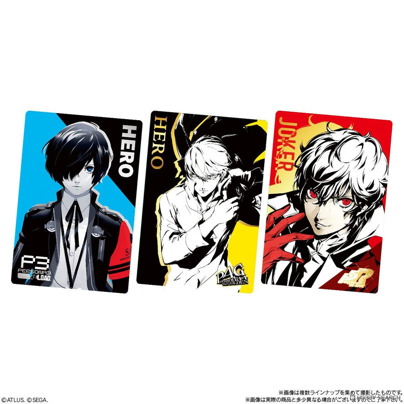Persona P3R, P4G & P5R Caramel Wafers & Collectors Card Vol 2 (BANDAI)