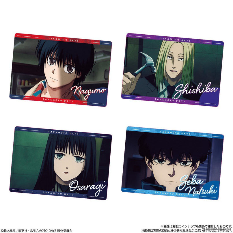 Sakamoto Days - The Animation Chocolate Wafers and Collectors Card (BANDAI)