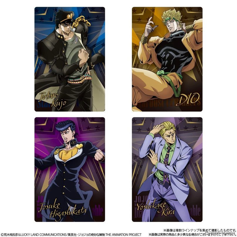 JoJo`s Bizarre Adventure - Vanilla Wafer & Collectable Card -The Animation Special II (BANDAI)