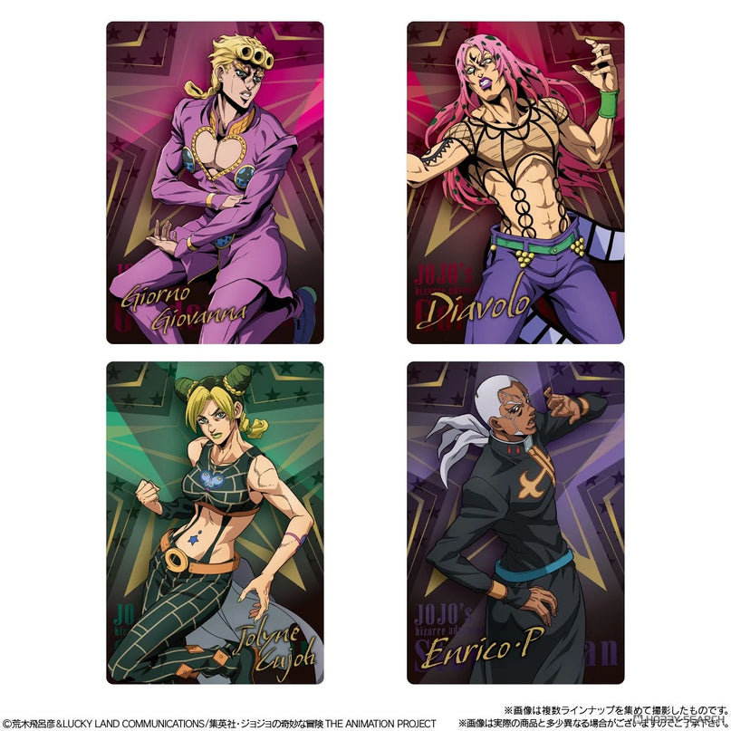 JoJo`s Bizarre Adventure - Vanilla Wafer & Collectable Card -The Animation Special II (BANDAI)