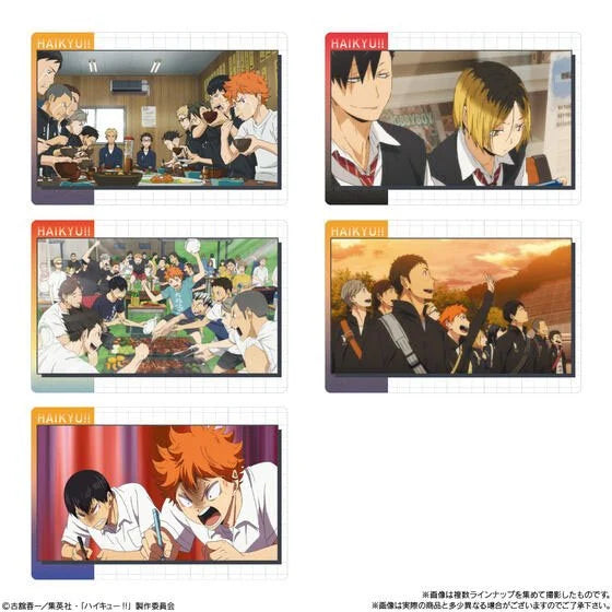 Haikyuu!! - Collectable Card & Strawberry Wafer Vol.7 (BANDAI)