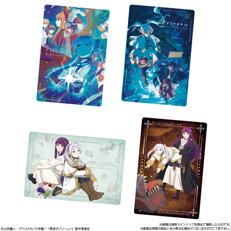 Frieren: Beyond Journey`s End Card Soft Cookie and Collector Card (BANDAI)