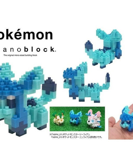 Pokemon x Nanoblock  -  Glaceon (KAWADA NBPM072)