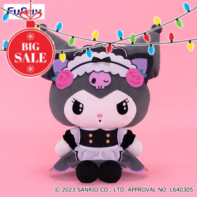 Sanrio - Kuromi Tsundere Cafe BIG Plush 35cm (FURYU)