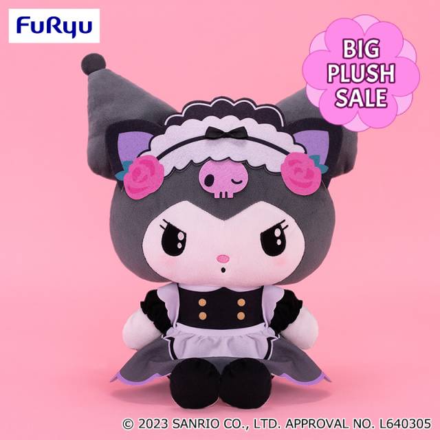 Sanrio - Kuromi Tsundere Cafe BIG Plush 35cm (FURYU)