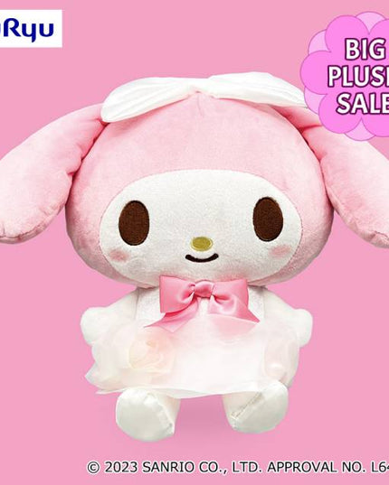 Sanrio - My Melody White Flower Dress Plush 35cm (FURYU)