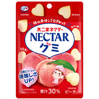 Nectar Peach Gummies 48g (FUJIYA)