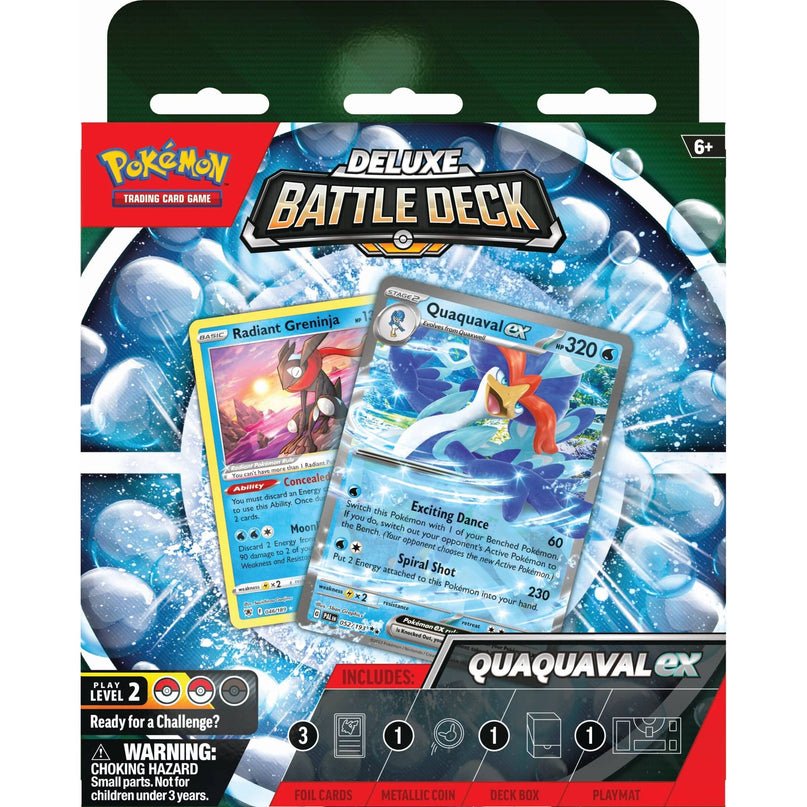 Pokemon TCG - Quaquaval EX / Meowscarada EX Deluxe Battle Deck